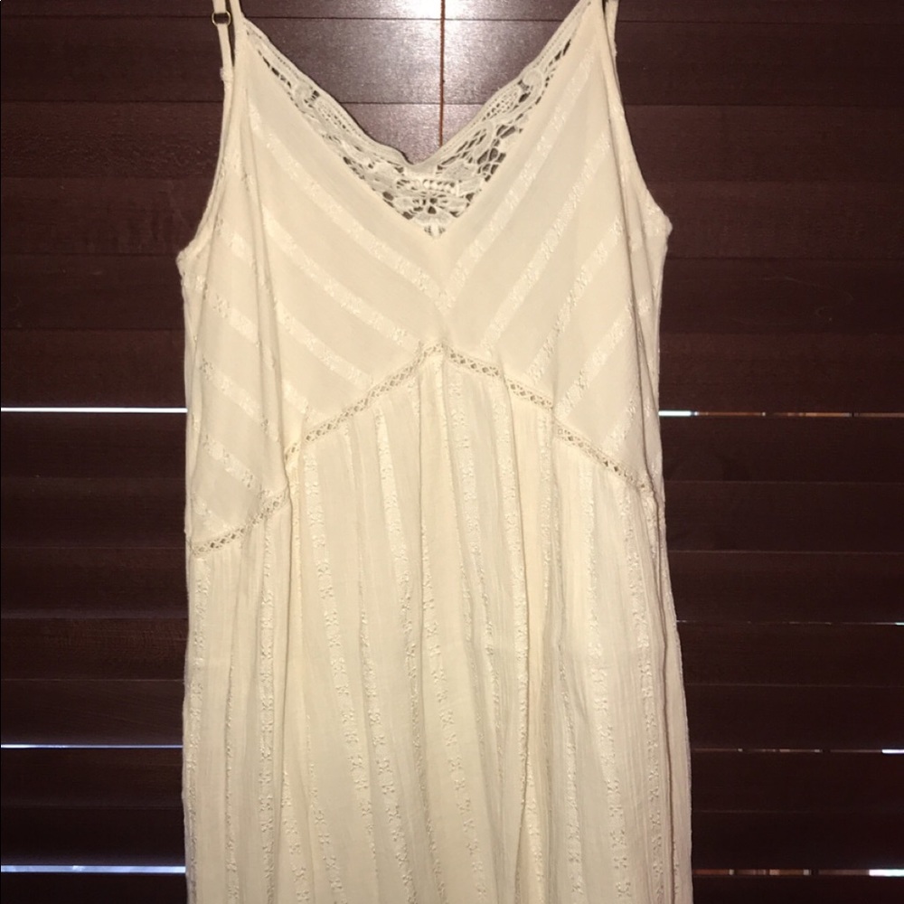 Cream dress